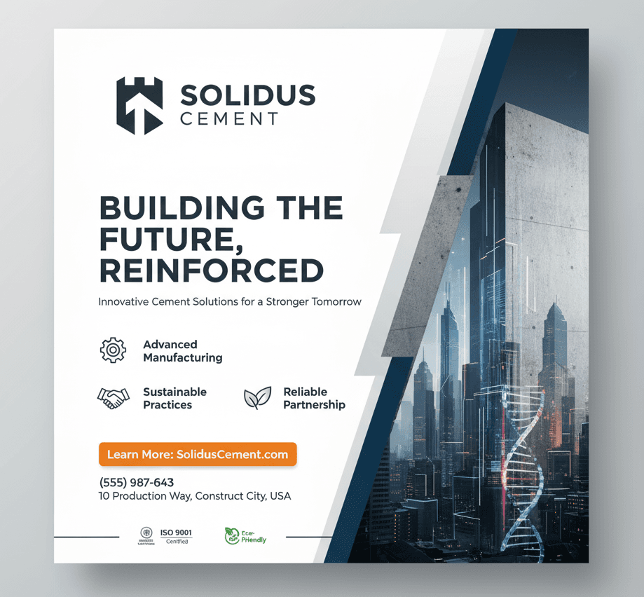 Solidus Cement - Brand Flyer