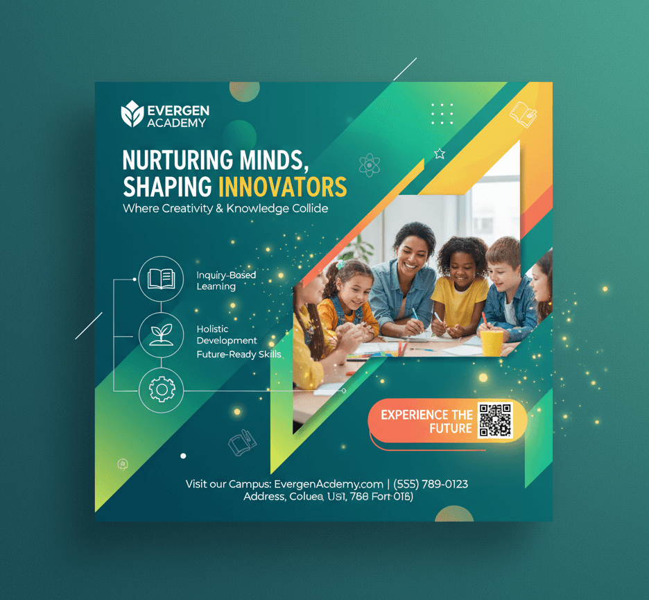 Evergen Academy - Educational Flyer